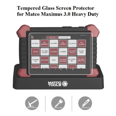 Tempered Glass Screen Protector for MATCO TOOLS MAXIMUS 3.0 HD